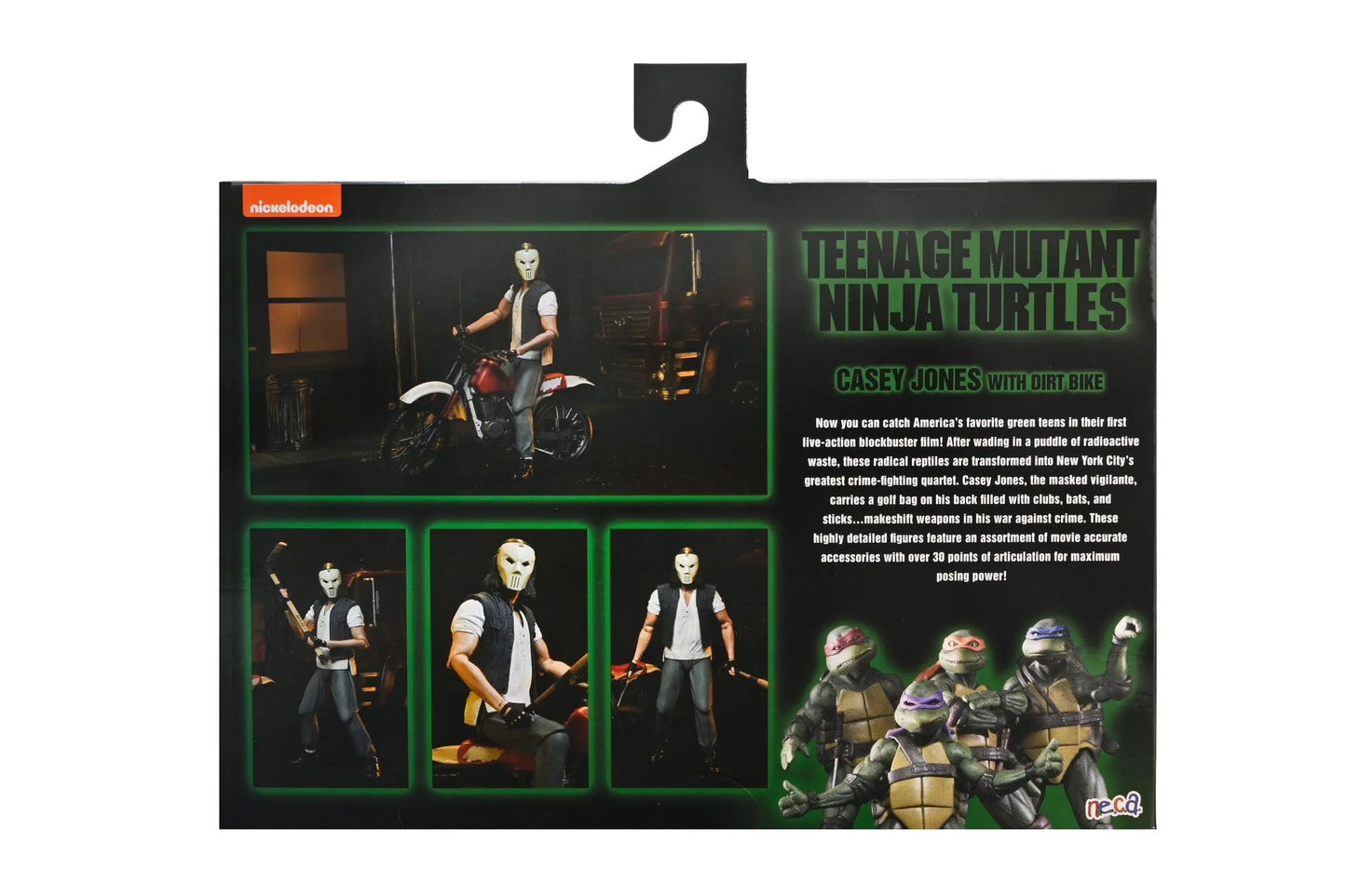 Tortues Ninja Casey Jones (1990 Movie) figurine Deluxe Movie Realization 18 cm Neca