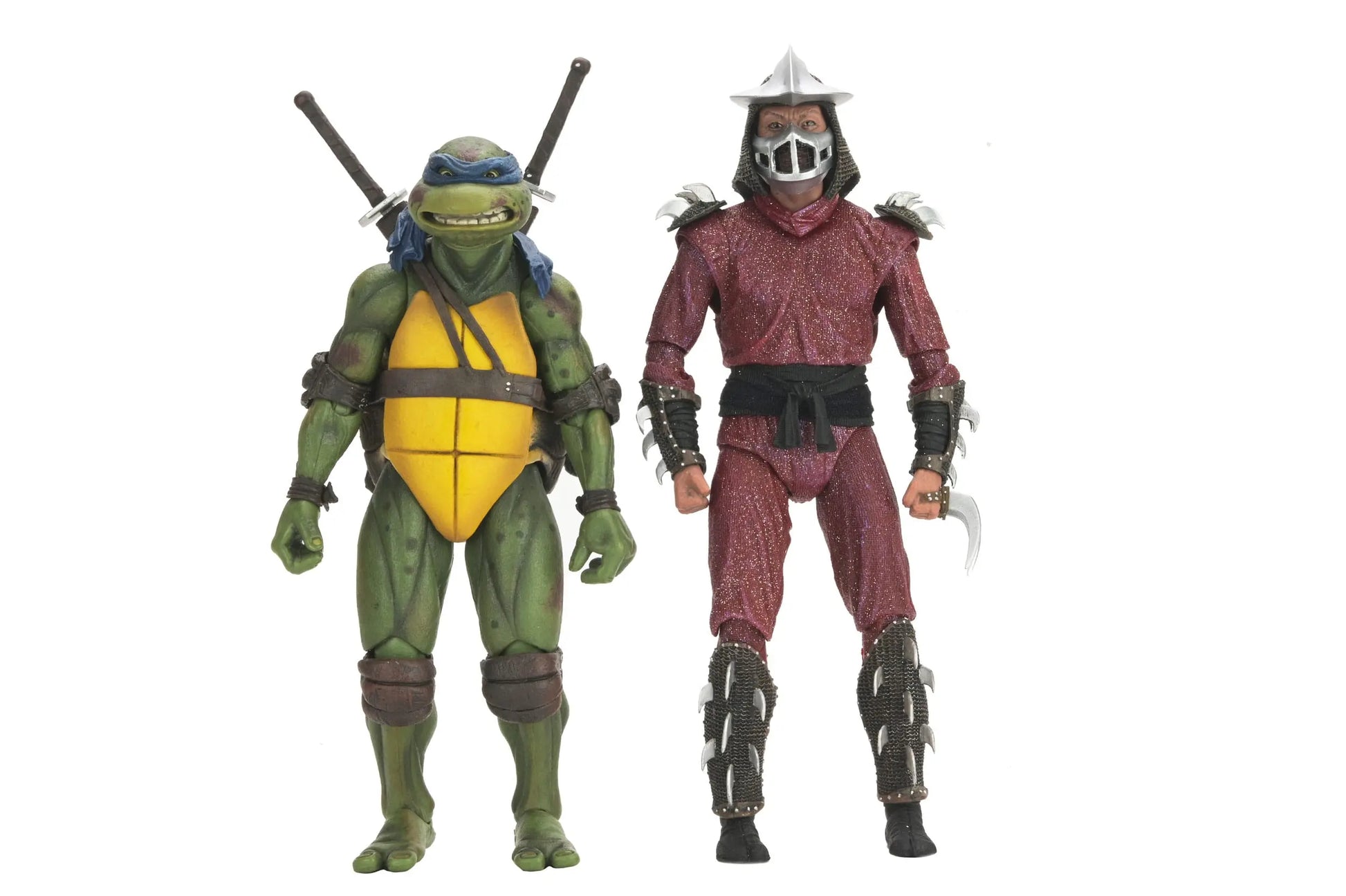Tortues Ninja Shredder vs Leo (1990 Movie) figurine Roof Top Battle 18 cm Neca