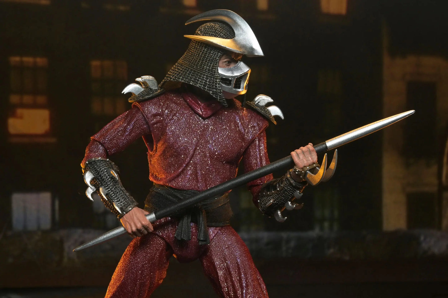 Tortues Ninja Shredder vs Leo (1990 Movie) figurine Roof Top Battle 18 cm Neca