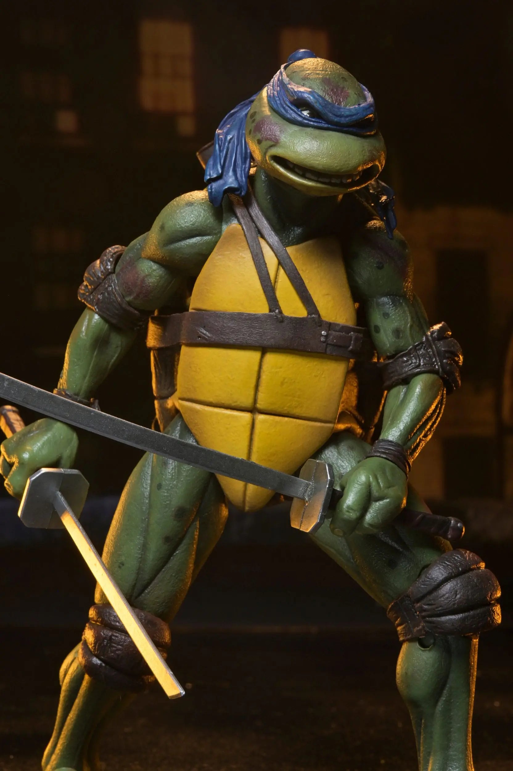 Tortues Ninja Shredder vs Leo (1990 Movie) figurine Roof Top Battle 18 cm Neca