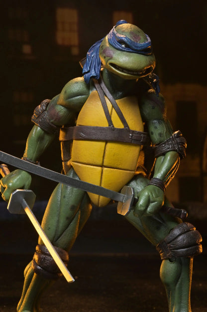 Tortues Ninja Shredder vs Leo (1990 Movie) figurine Roof Top Battle 18 cm Neca