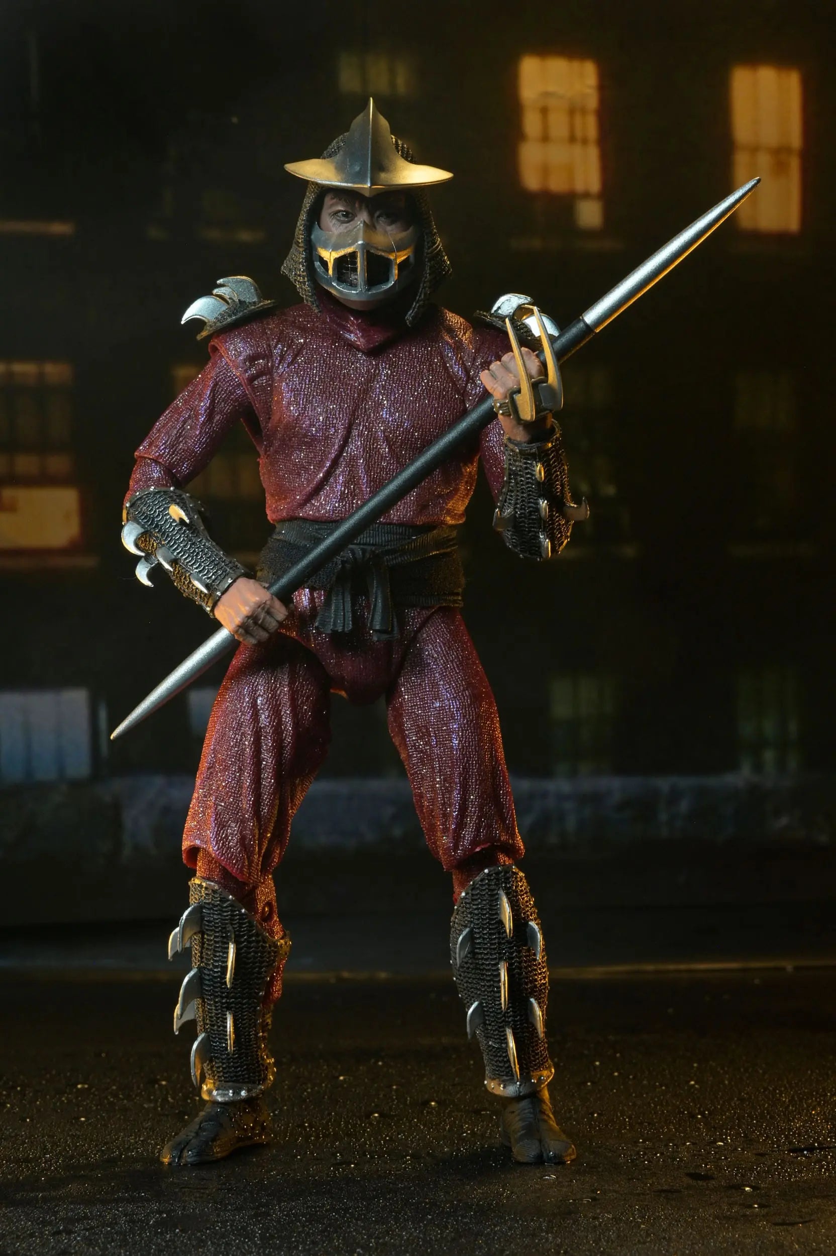 Tortues Ninja Shredder vs Leo (1990 Movie) figurine Roof Top Battle 18 cm Neca