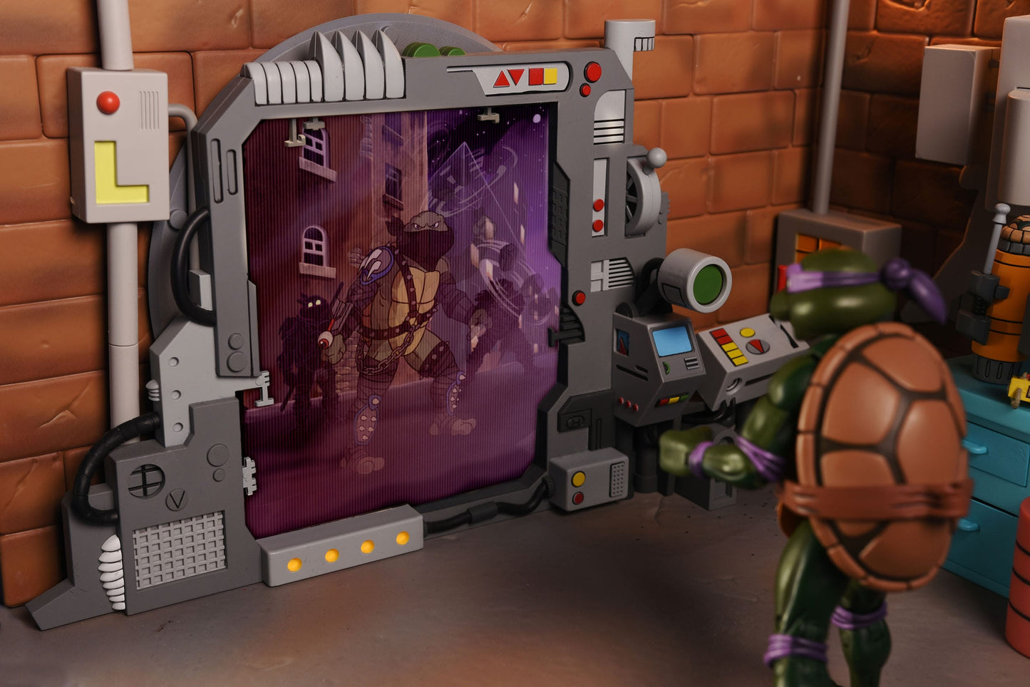 Tortues Ninja Dark Leo figurine Handyman Ultimate 18 cm Neca