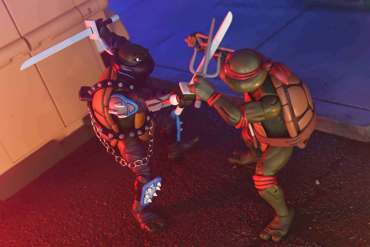 Tortues Ninja Dark Leo figurine Handyman Ultimate 18 cm Neca