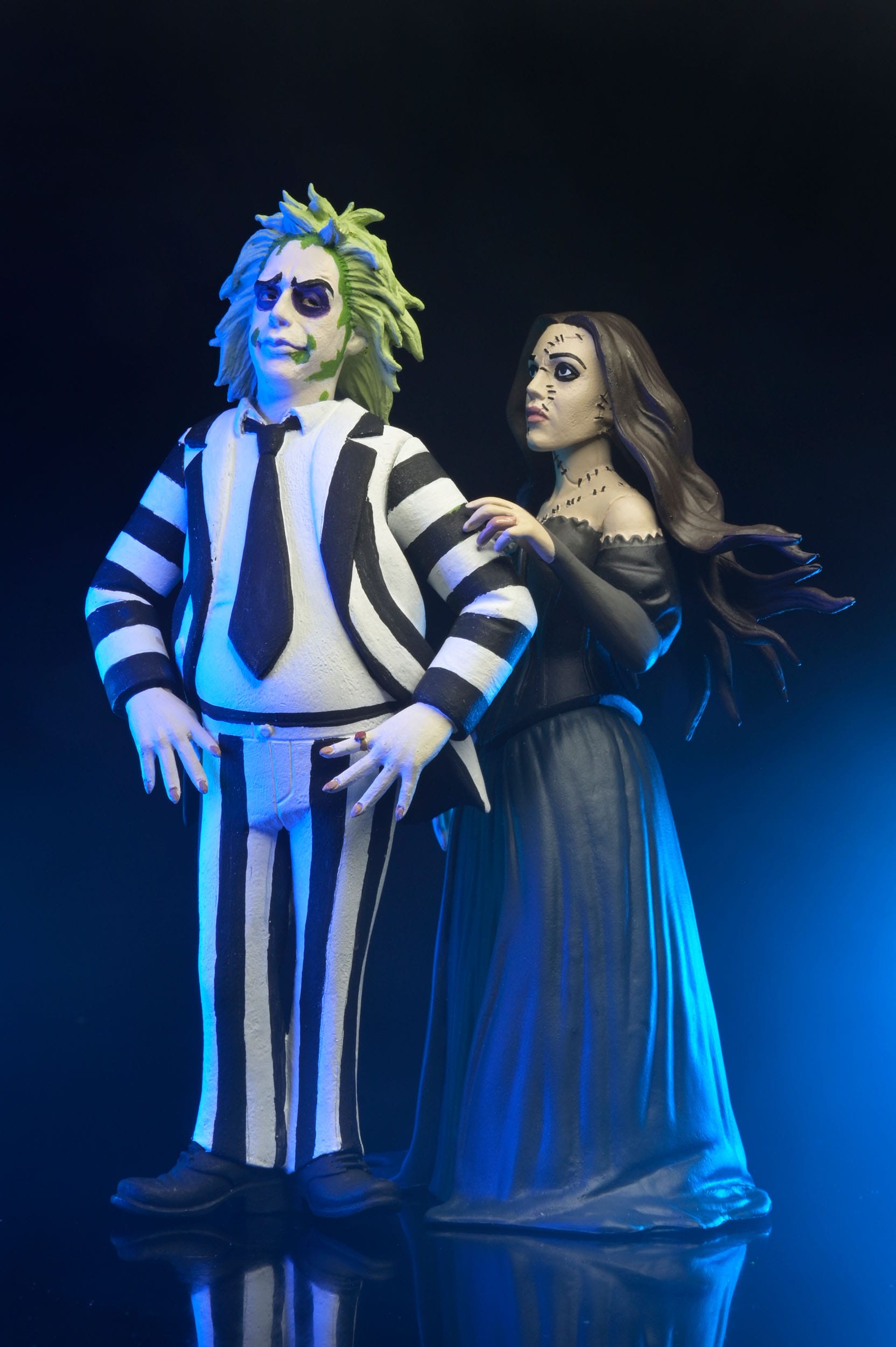 Beetlejuice Beetlejuice & Delores pack 2 figurines Toony Terrors 15 cm Neca