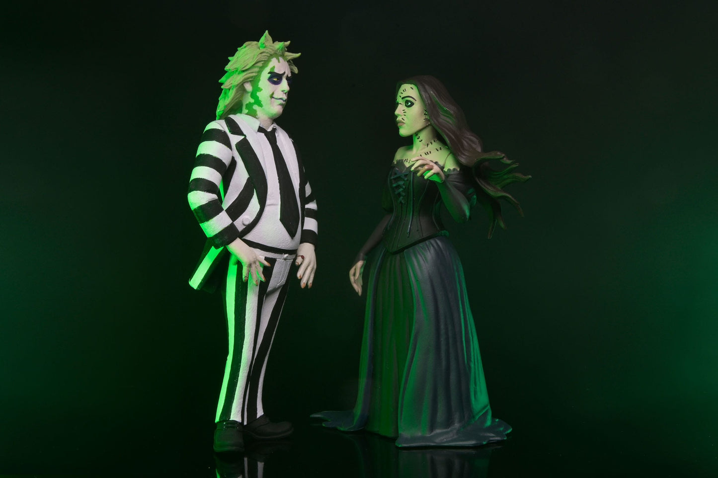 Beetlejuice Beetlejuice & Delores pack 2 figurines Toony Terrors 15 cm Neca