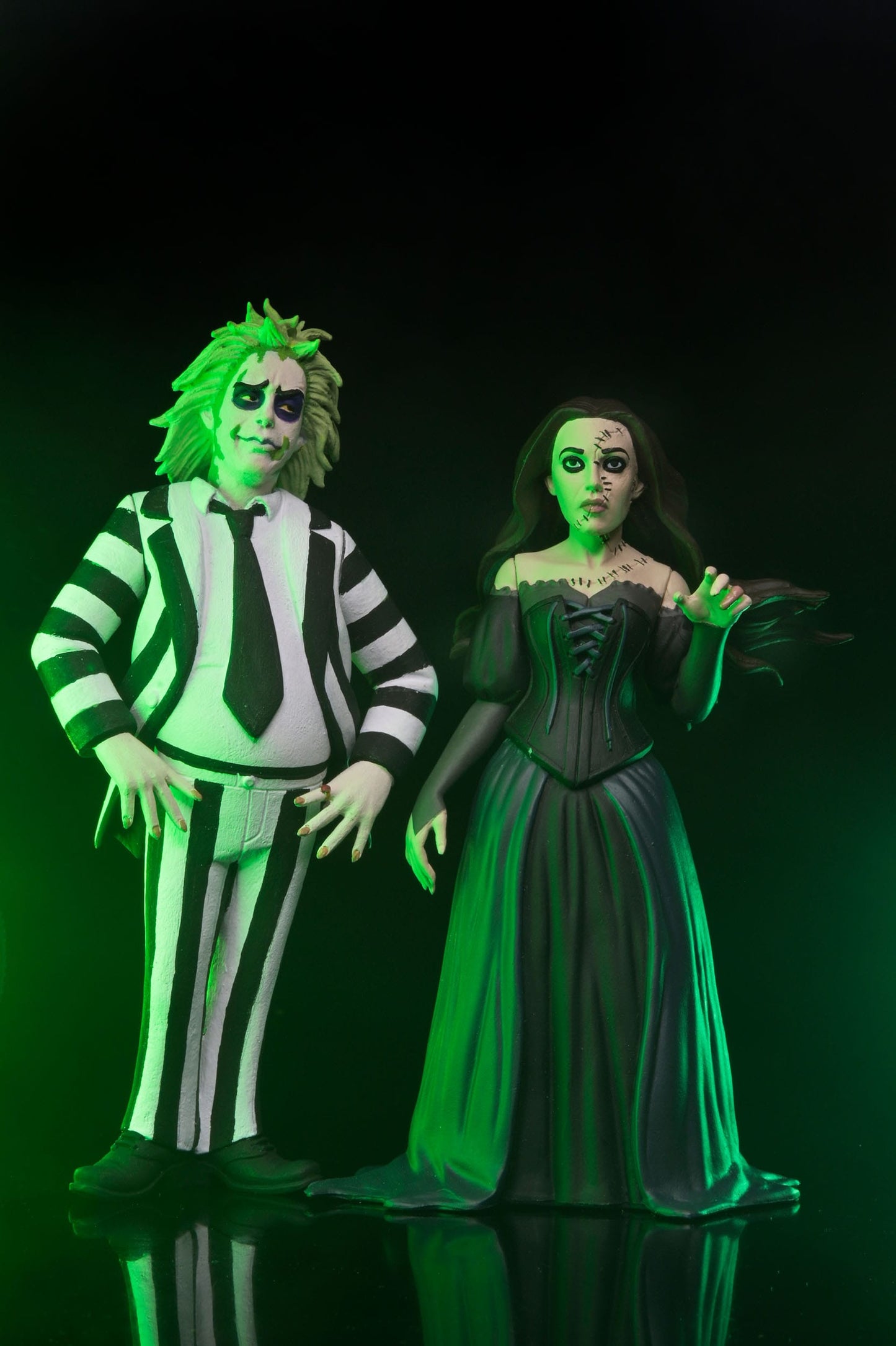 Beetlejuice Beetlejuice & Delores pack 2 figurines Toony Terrors 15 cm Neca
