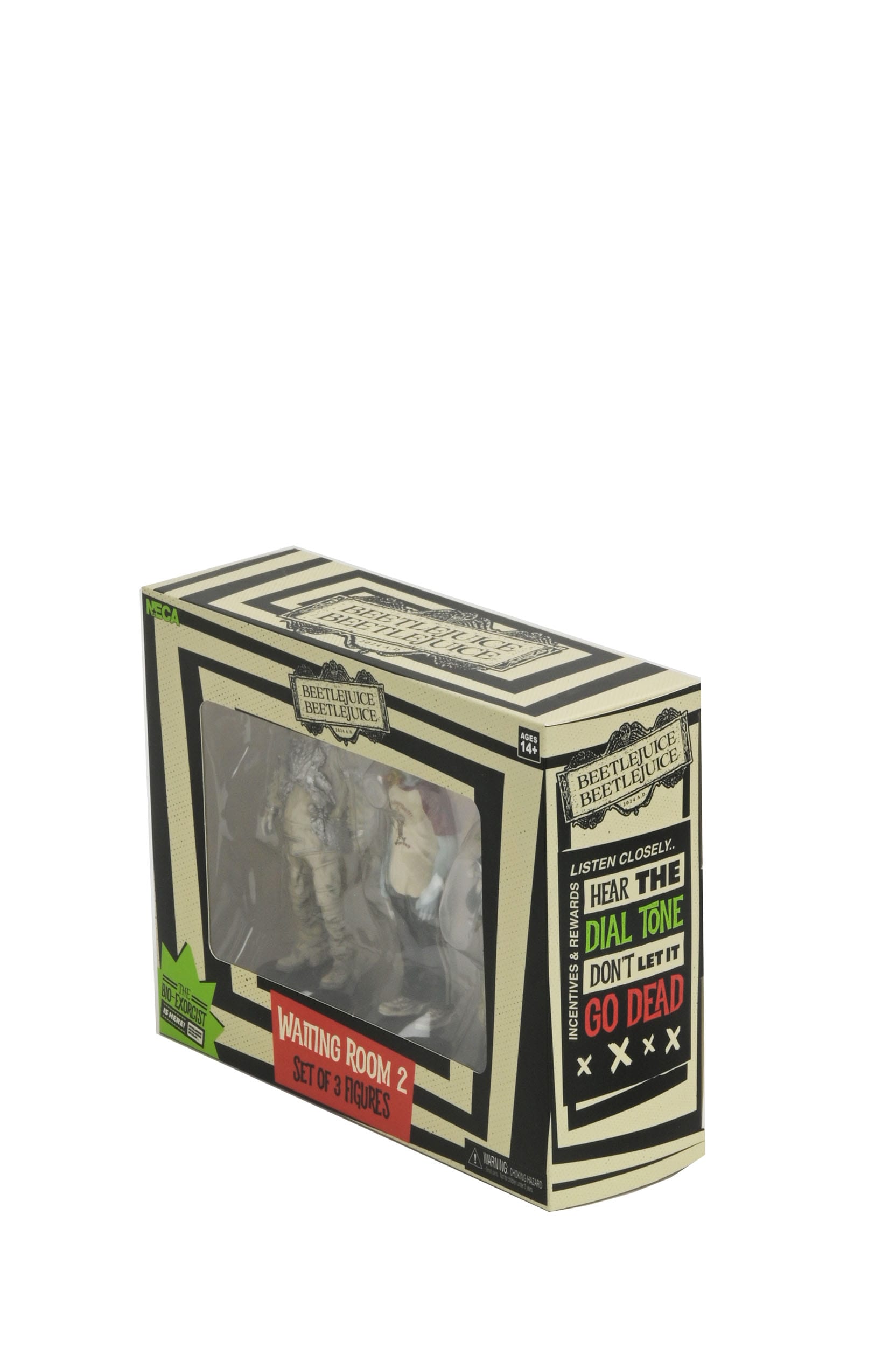 Beetlejuice Beetlejuice pack 3 figurines Waiting Room 2 10 cm Neca