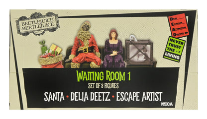 Beetlejuice Beetlejuice pack 3 figurines Waiting Room 1 10 cm Neca
