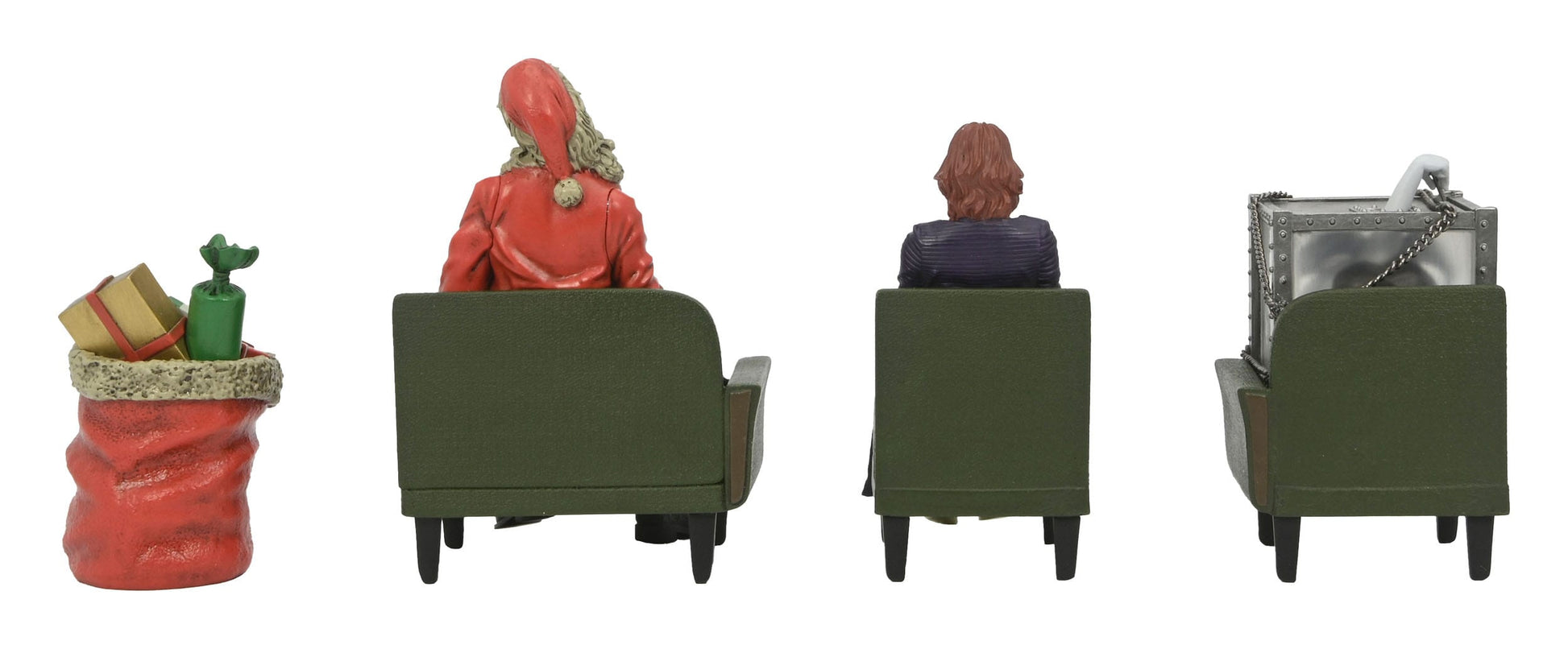 Beetlejuice Beetlejuice pack 3 figurines Waiting Room 1 10 cm Neca