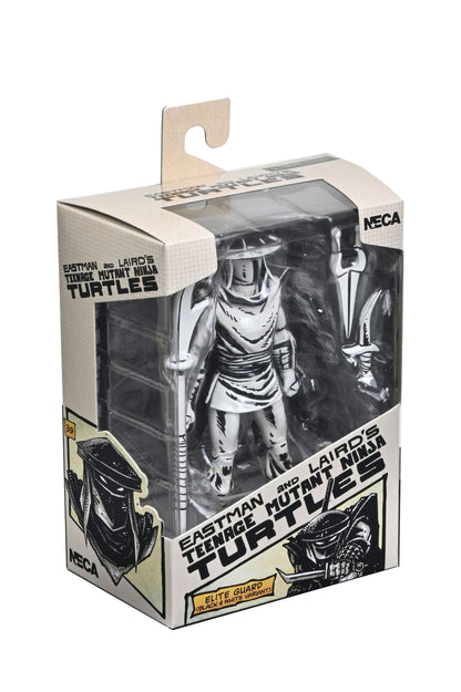 Tortues Ninja Elite Foot Ninja Guard Black & White Teenage Mutant figurine 18 cm Neca