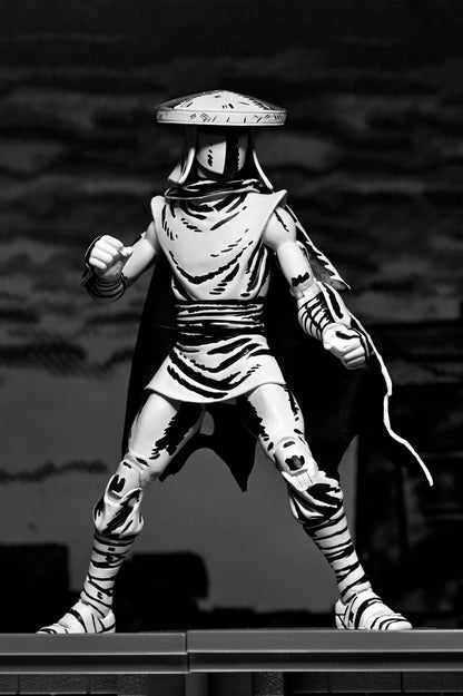 Tortues Ninja Elite Foot Ninja Guard Black & White Teenage Mutant figurine 18 cm Neca