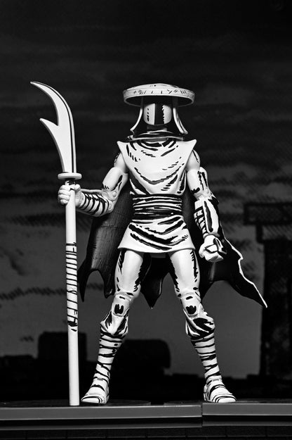 Tortues Ninja Elite Foot Ninja Guard Black & White Teenage Mutant figurine 18 cm Neca