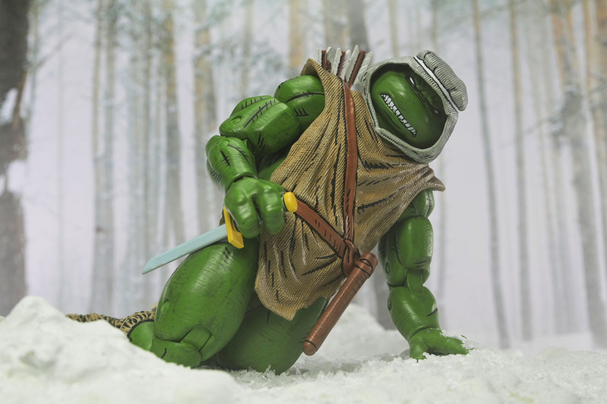 Tortues Ninja Hunter Leo figurine Handyman 18 cm Neca