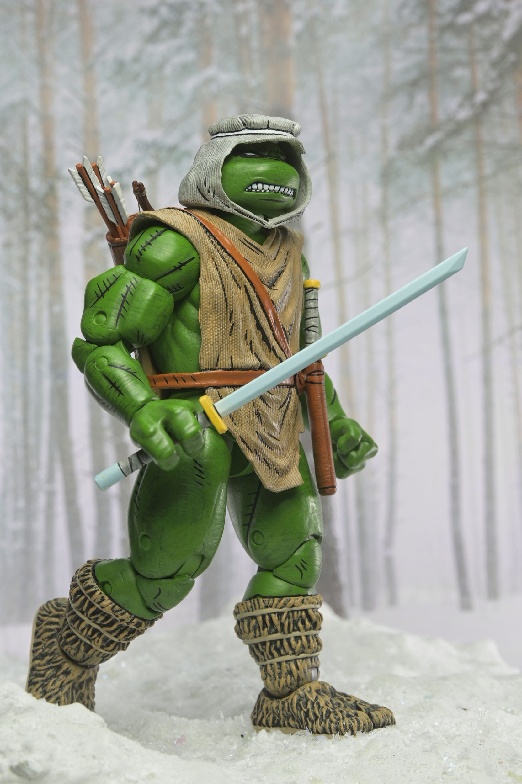 Tortues Ninja Hunter Leo figurine Handyman 18 cm Neca
