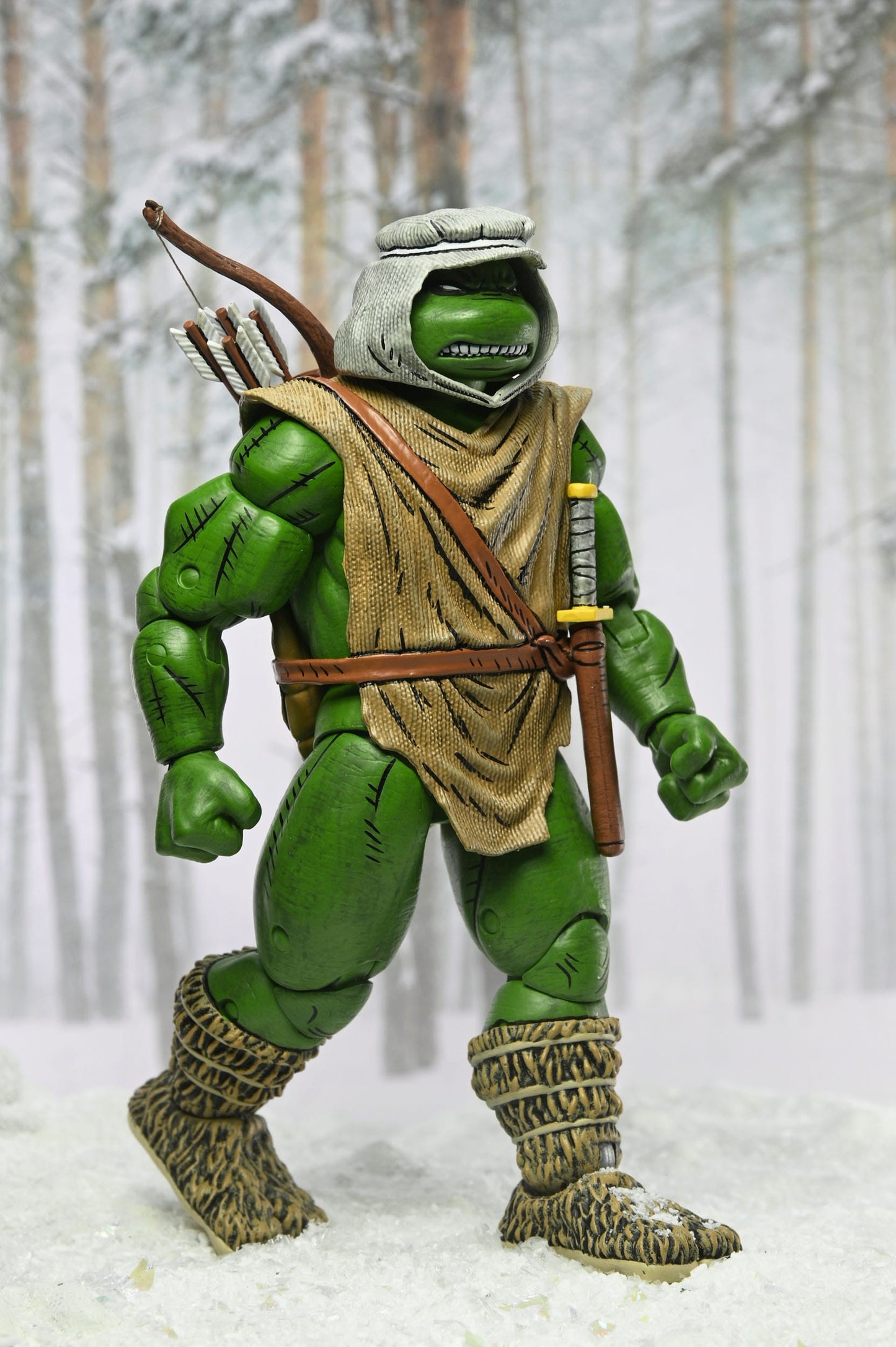 Tortues Ninja Hunter Leo figurine Handyman 18 cm Neca