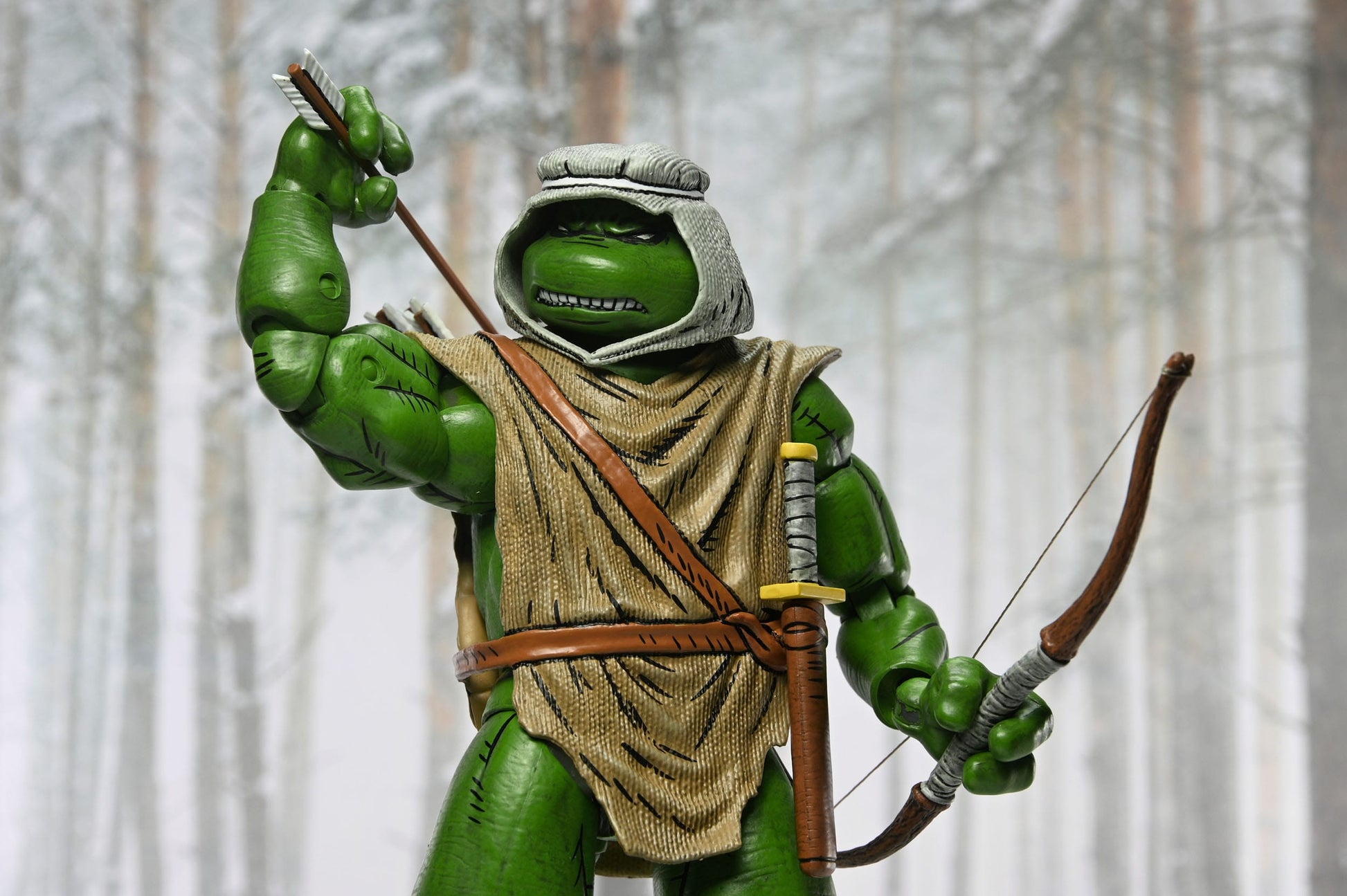Tortues Ninja Hunter Leo figurine Handyman 18 cm Neca