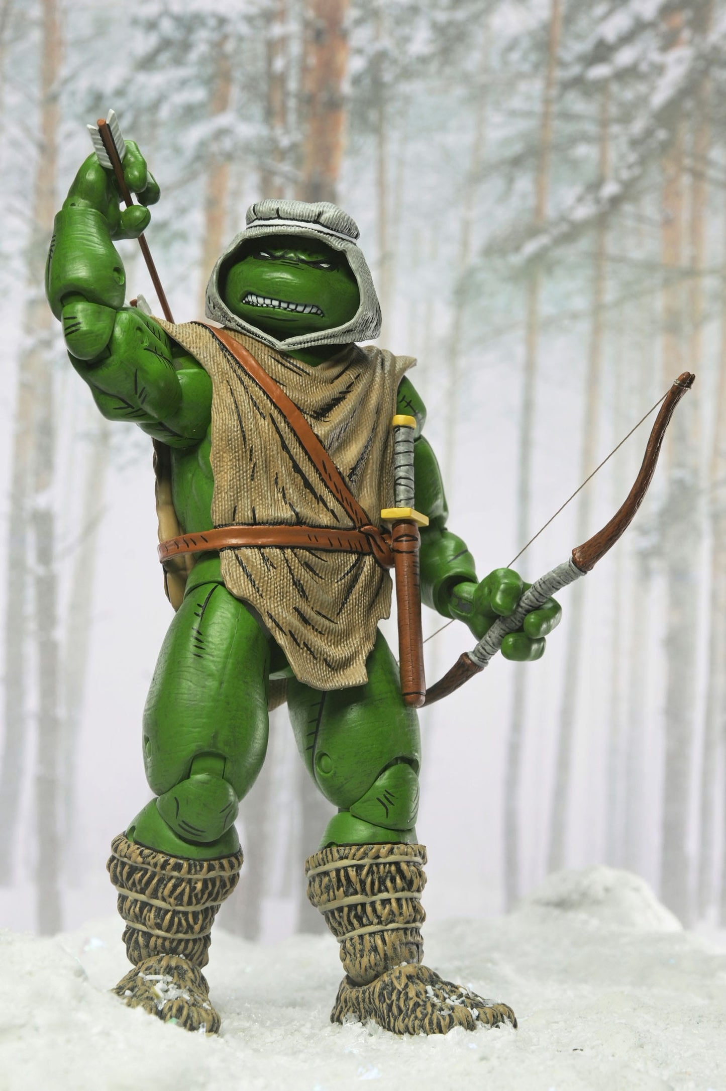 Tortues Ninja Hunter Leo figurine Handyman 18 cm Neca