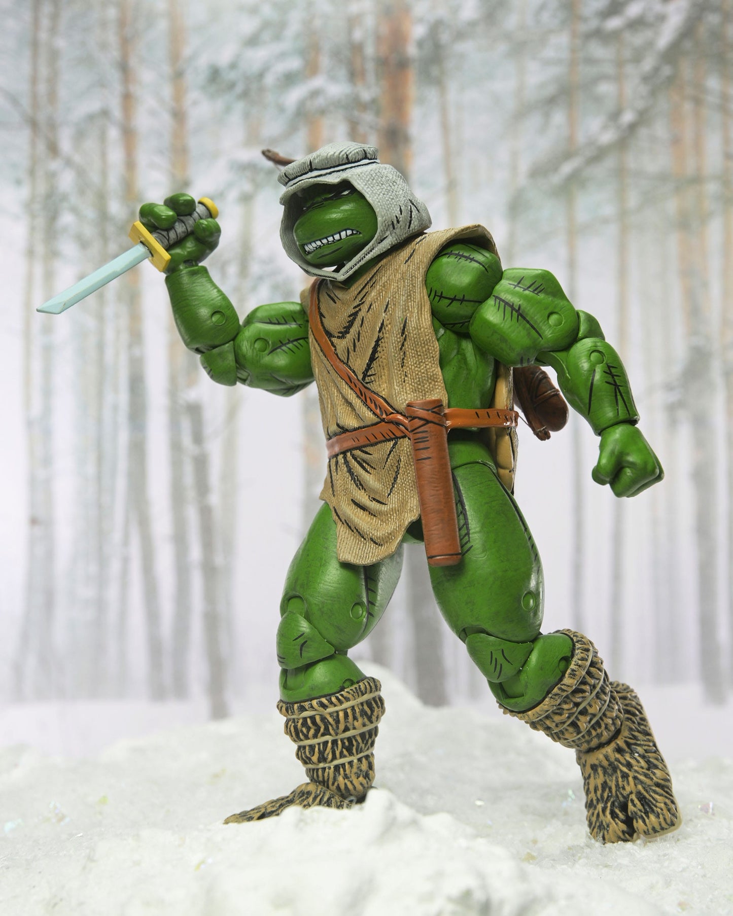 Tortues Ninja Hunter Leo figurine Handyman 18 cm Neca