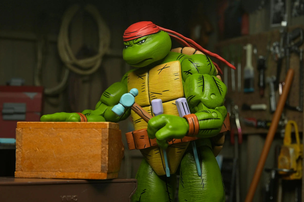 NECA Donatello Cartoon-Actionfigur – 18 Cm – TMNT-Figur Aus Stoff, Detailgetreu, Ideal Für Sammler Und Fans Der Teenage Mutant Ninja Turtles NECA Donatello Cartoon-Actionfigur – 18 Cm – TMNT-Figur Aus Stoff, Detailgetreu, Ideal Für Sammler Und Fans Der Teenage Mutant Ninja Turtles