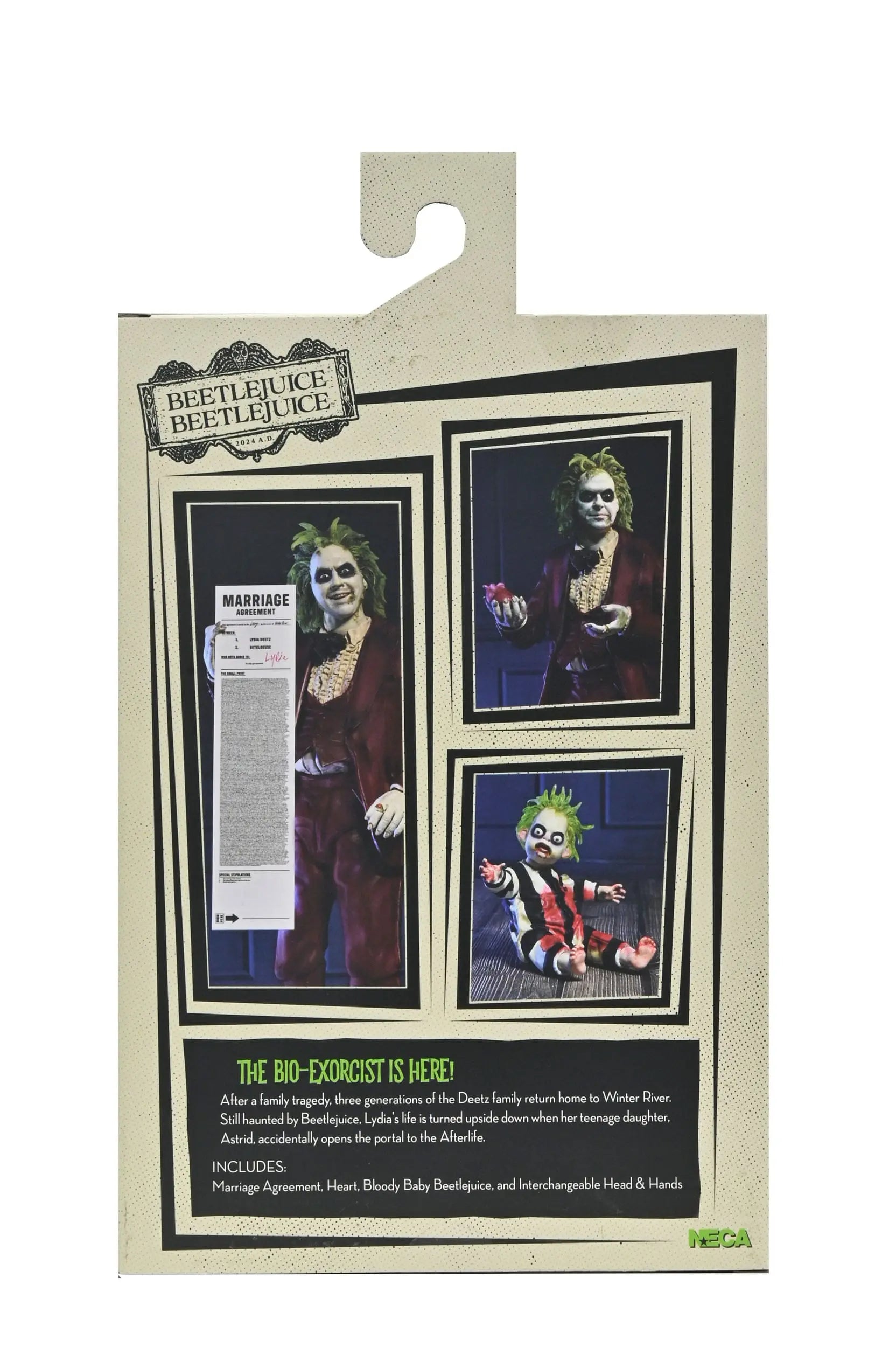 Beetlejuice Beetlejuice figurine Ultimate "Red Tuxedo" Beetlejuice 18 cm Neca