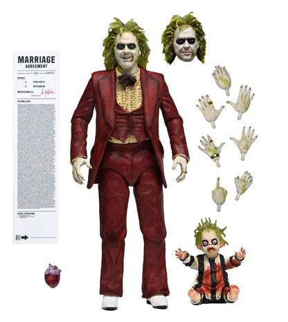 Beetlejuice Beetlejuice figurine Ultimate "Red Tuxedo" Beetlejuice 18 cm Neca