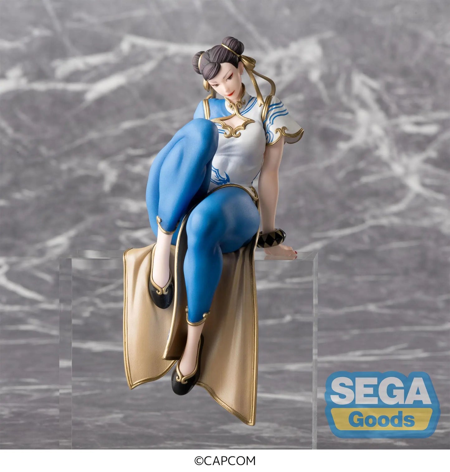 Street Fighter 6 Chun-Li statuette PVC PM Perching 14 cm Sega