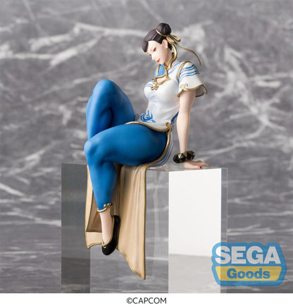 Street Fighter 6 Chun-Li statuette PVC PM Perching 14 cm Sega