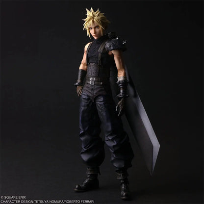 Final Fantasy VII Cloud Strife Rebirth Play Arts Shin figurine 27cm Square Enix