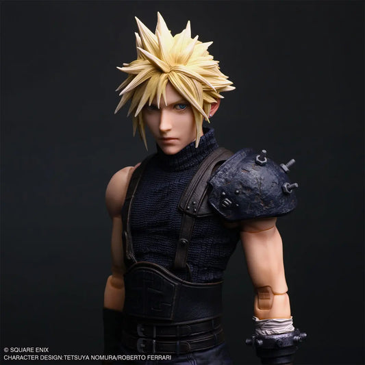 Final Fantasy VII Cloud Strife Rebirth Play Arts Shin figurine 27cm Square Enix