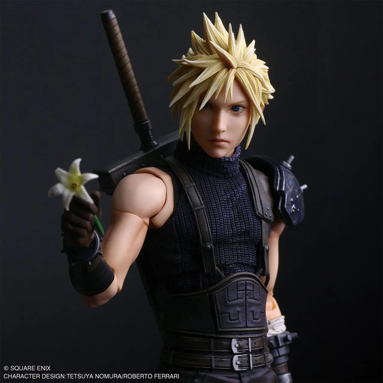 Final Fantasy VII Cloud Strife Rebirth Play Arts Shin figurine 27cm Square Enix
