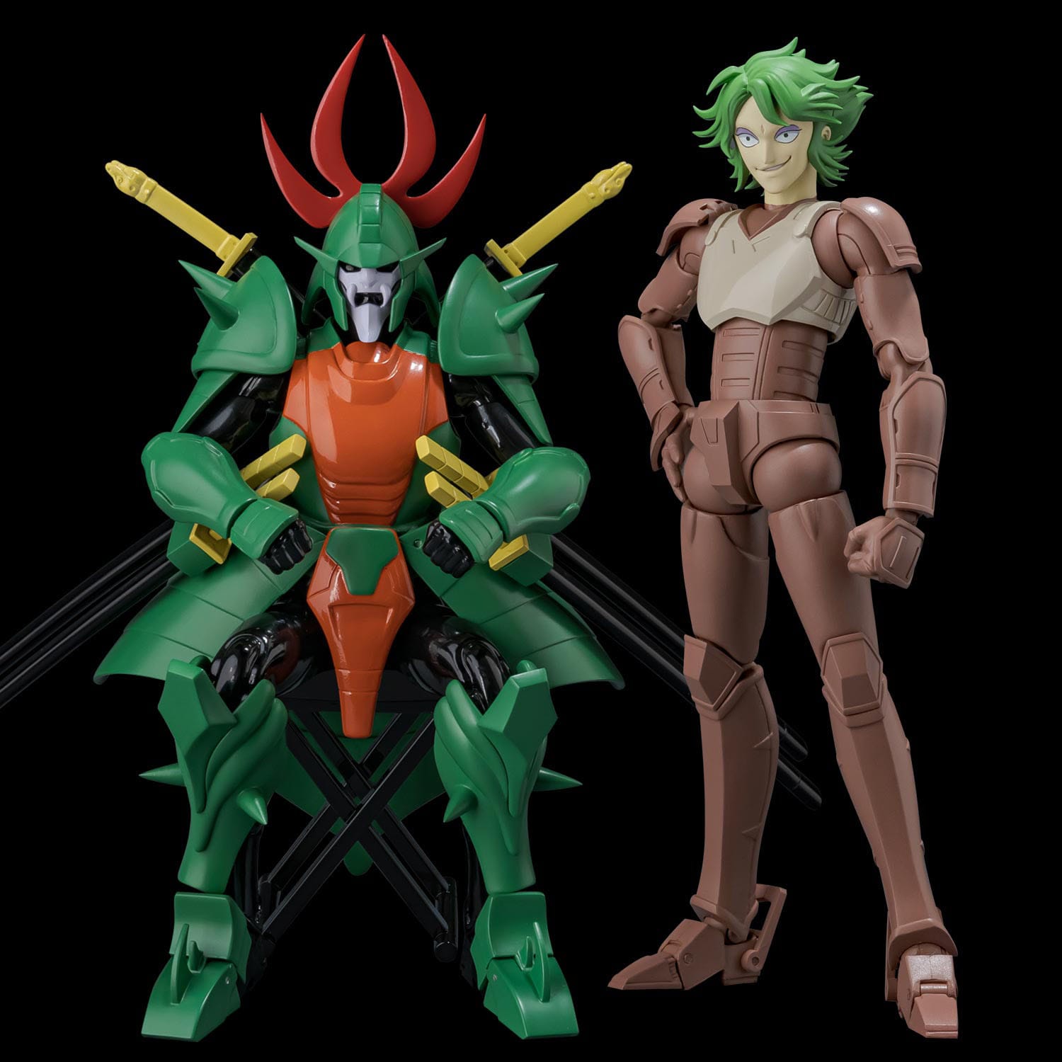 Samurai Troopers Doku Mashou Naaza Chou-Dan-Kadou Yoroiden-Samurai Troopers figurine 15cm Sentinel