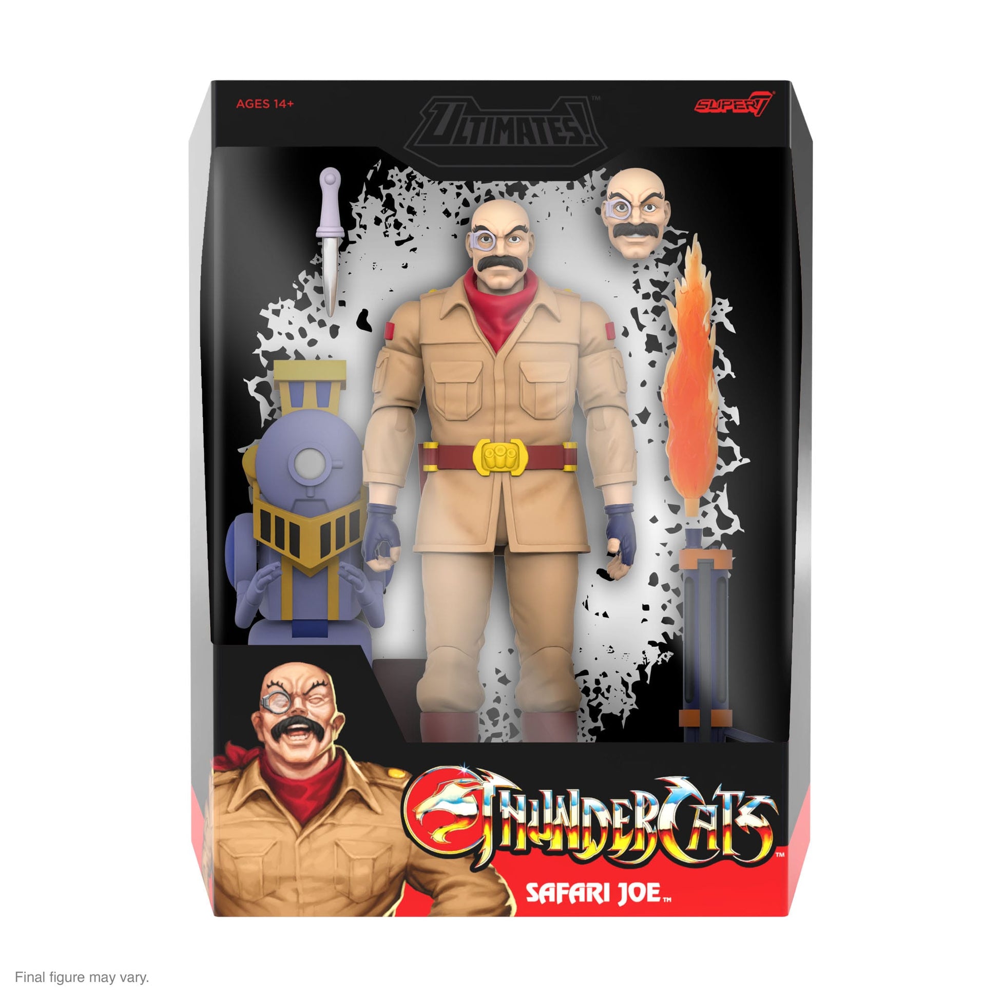 Cosmocats Ultimates Safari Joe Wave 12 figurine 18 cm Super7