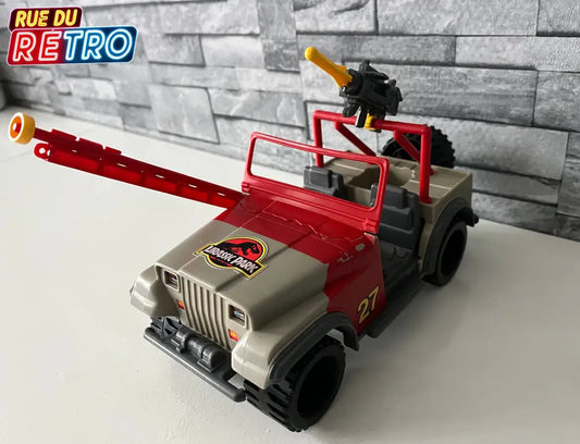 Jeep Bush Devil Jurassic Park Véhicule pour Figurines