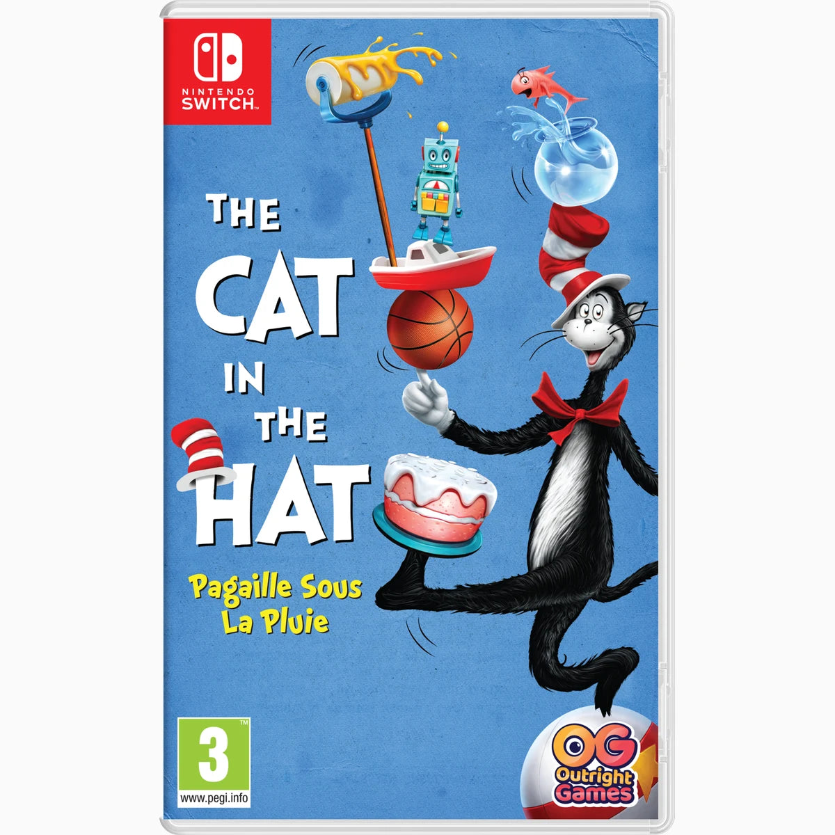 The Cat in the Hat Pagaille Sous La Pluie Nintendo Switch