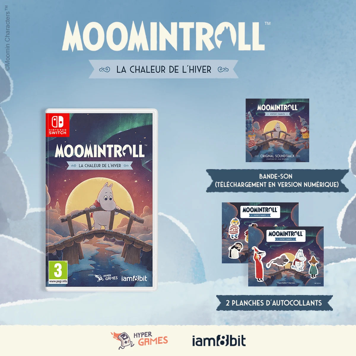 Moomintroll La Chaleur de l'Hiver Nintendo Switch