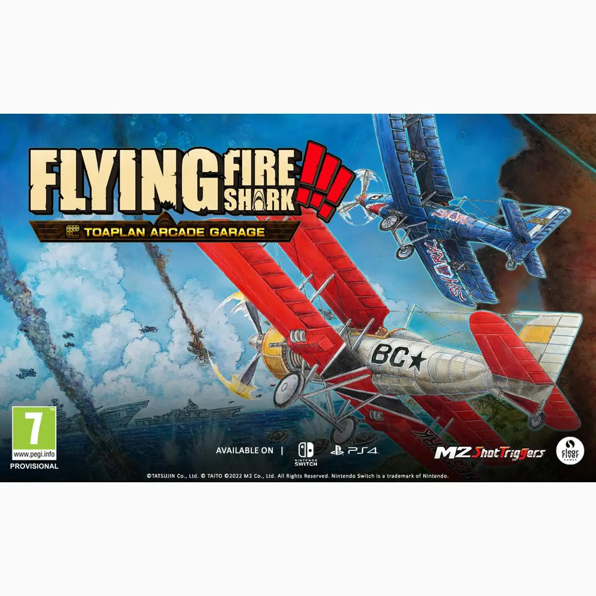 Toaplan Arcade Garage: Flying Fire Shark !!! PS4