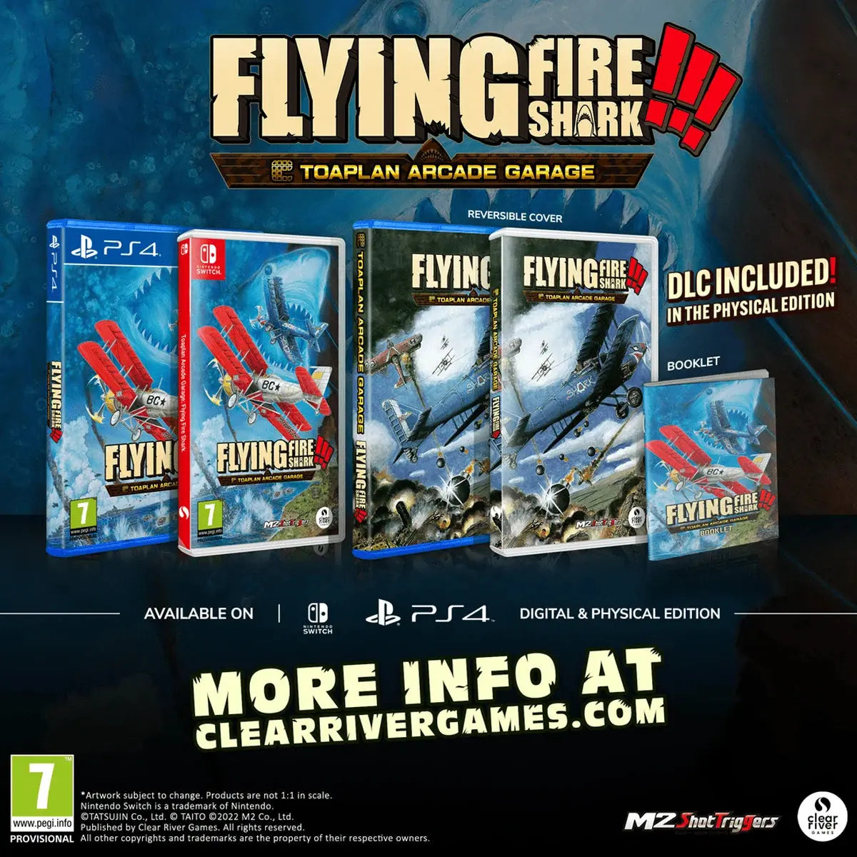 Toaplan Arcade Garage: Flying Fire Shark !!! SWITCH