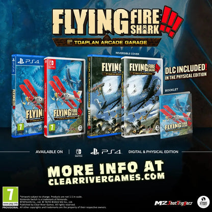 Toaplan Arcade Garage: Flying Fire Shark !!! SWITCH