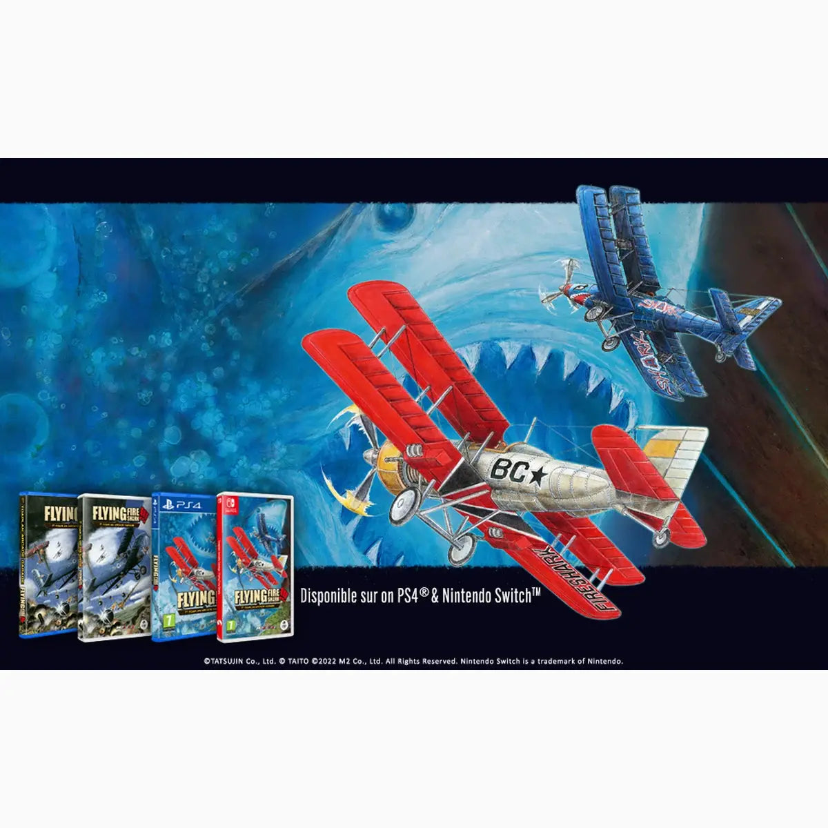 Toaplan Arcade Garage: Flying Fire Shark !!! SWITCH