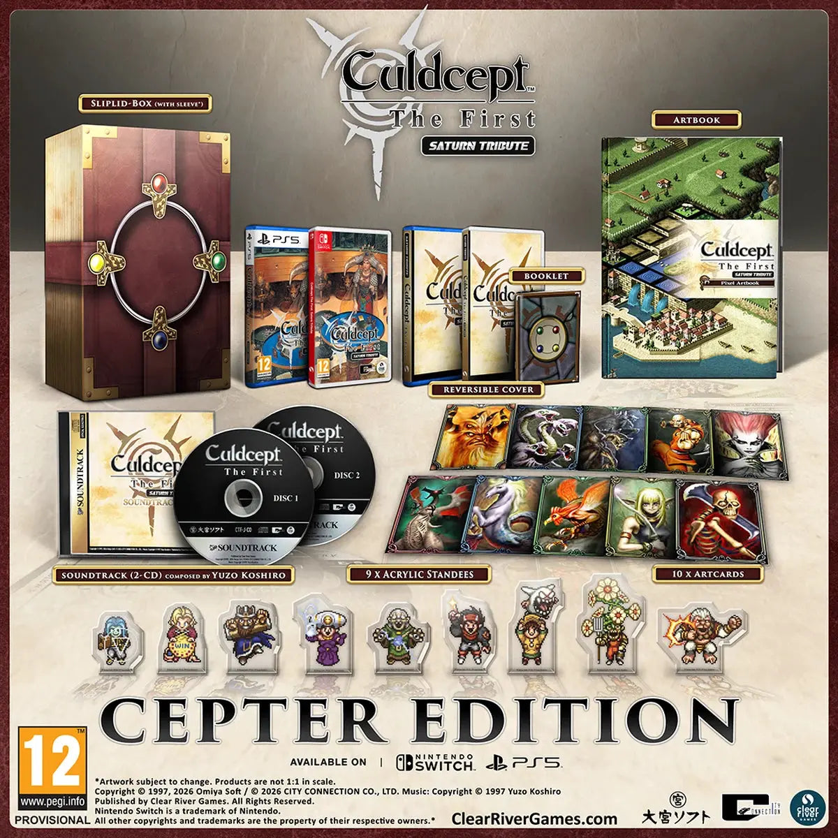 Culdcept The First Saturn Tribute Cepter Edition PS5