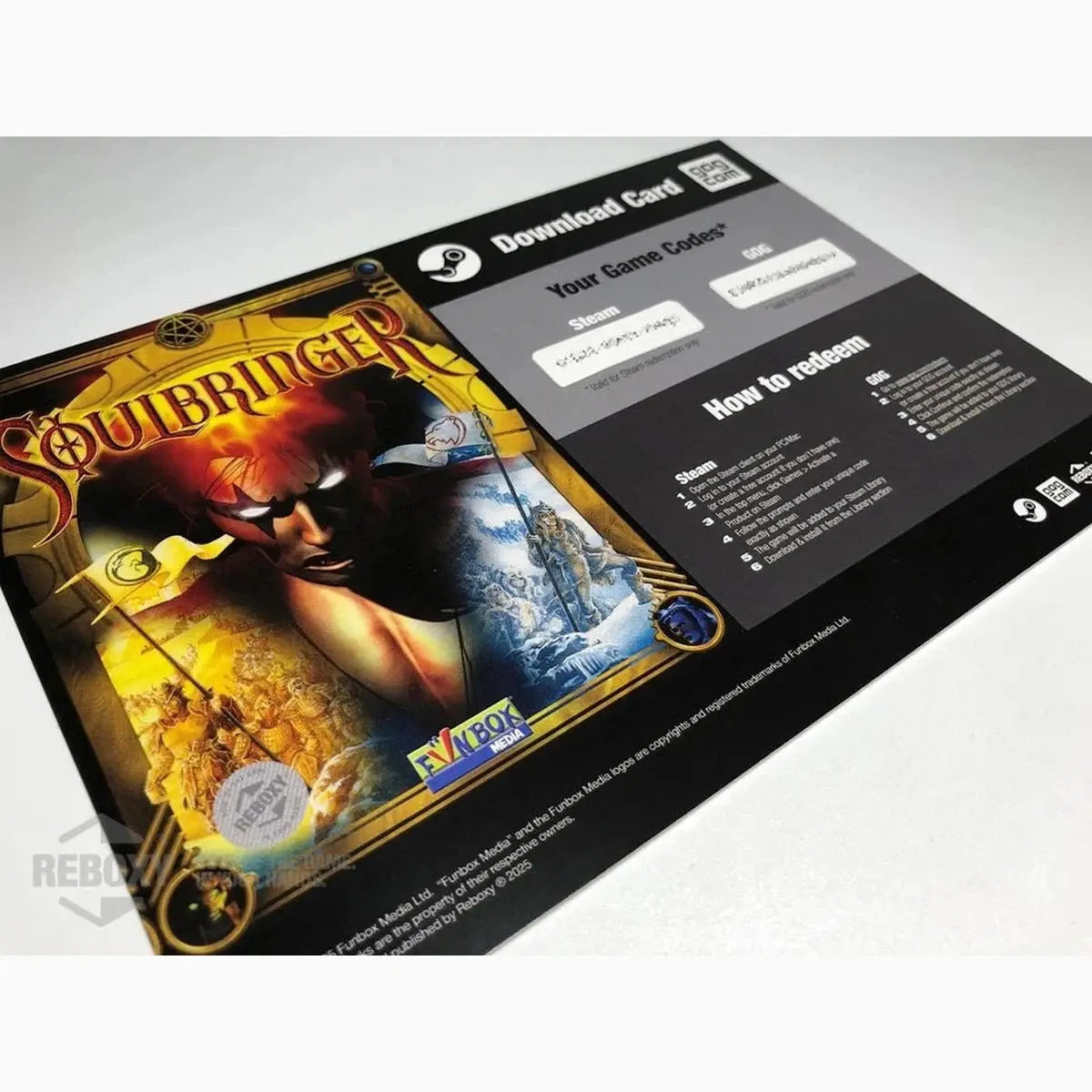 Soulbringer PC Edition Reboxy Classic (CD-Rom +Steam + GOG)