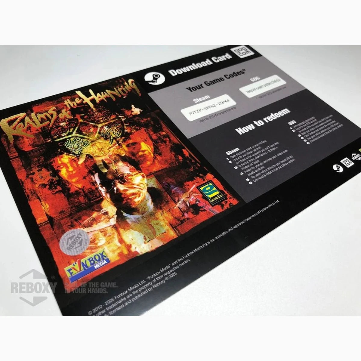 Realms of the Haunting PC Edition Reboxy Classic (CD-Rom +Steam + GOG)
