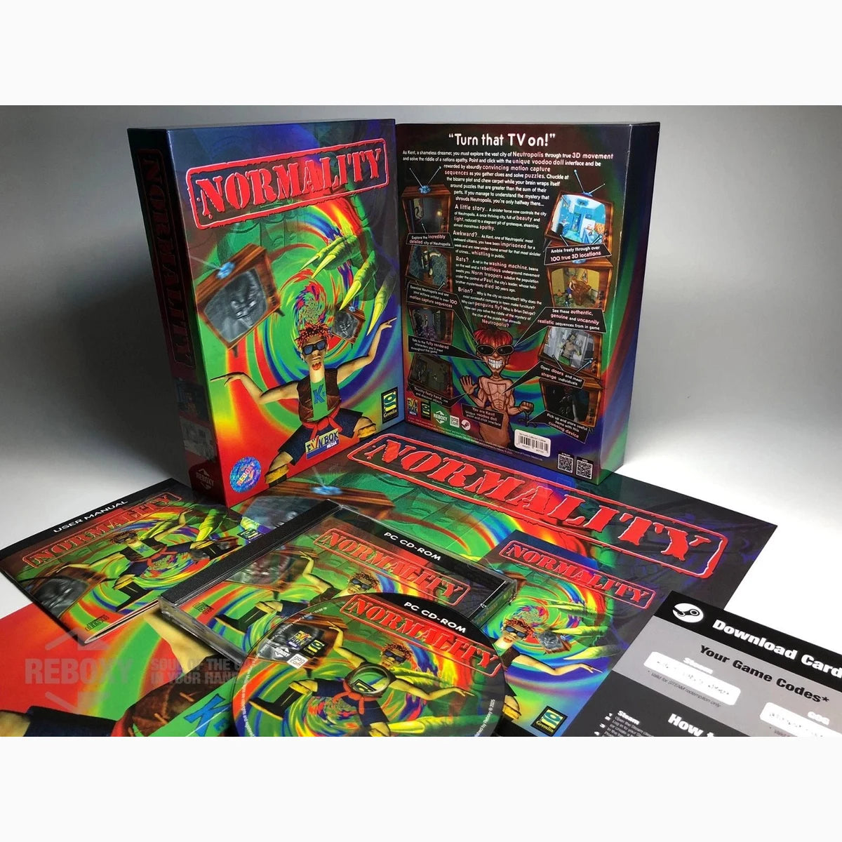 Normality PC Edition Reboxy Classic (CD-Rom +Steam + GOG)