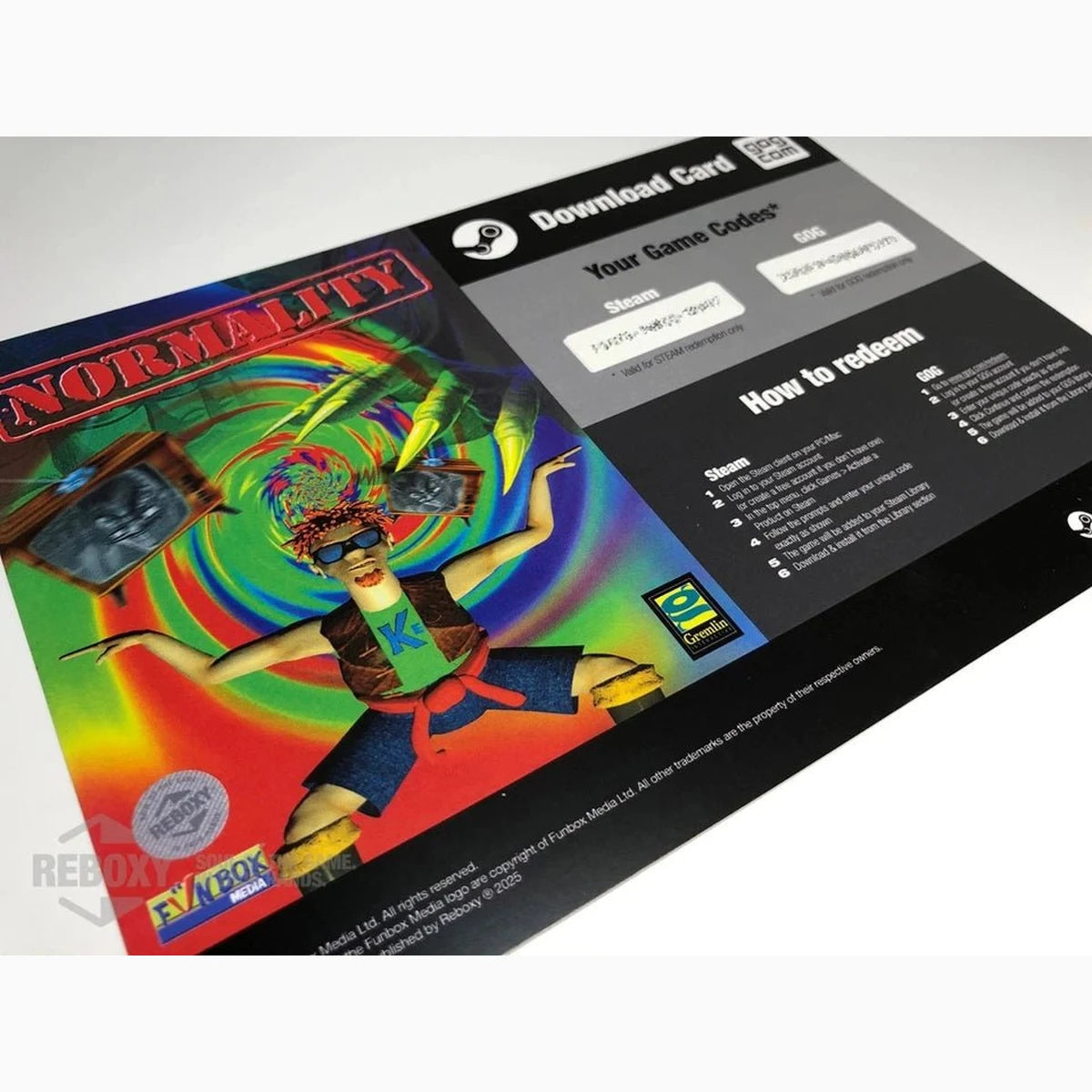 Normality PC Edition Reboxy Classic (CD-Rom +Steam + GOG)