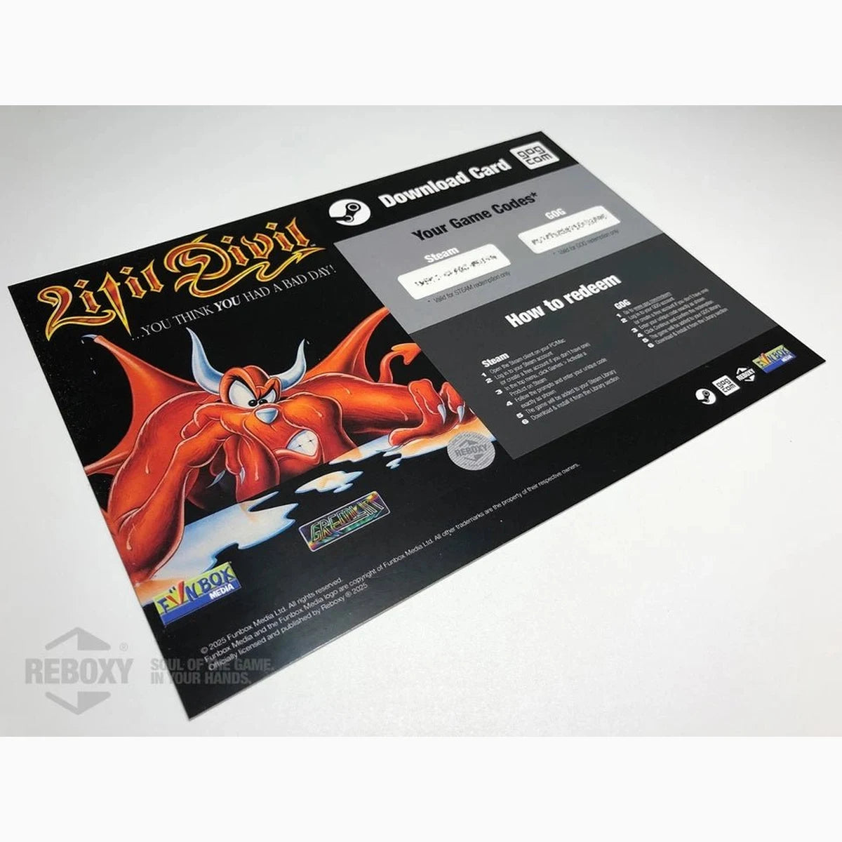 Litil Divil PC Edition Reboxy Classic (CD-Rom +Steam + GOG)