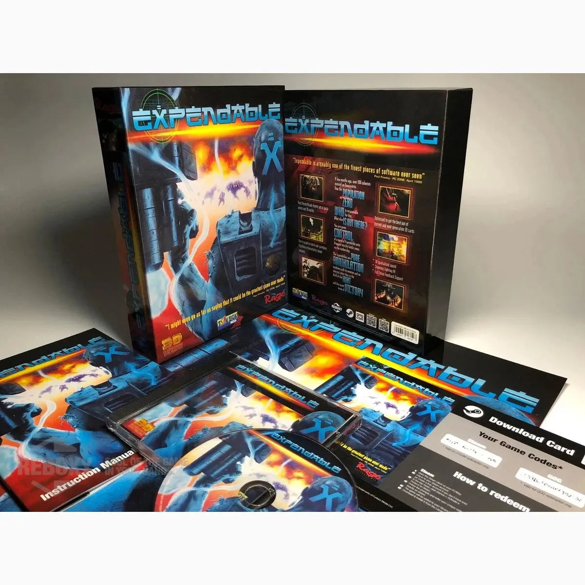 Expendable PC Edition Reboxy Classic (CD-Rom +Steam + GOG)