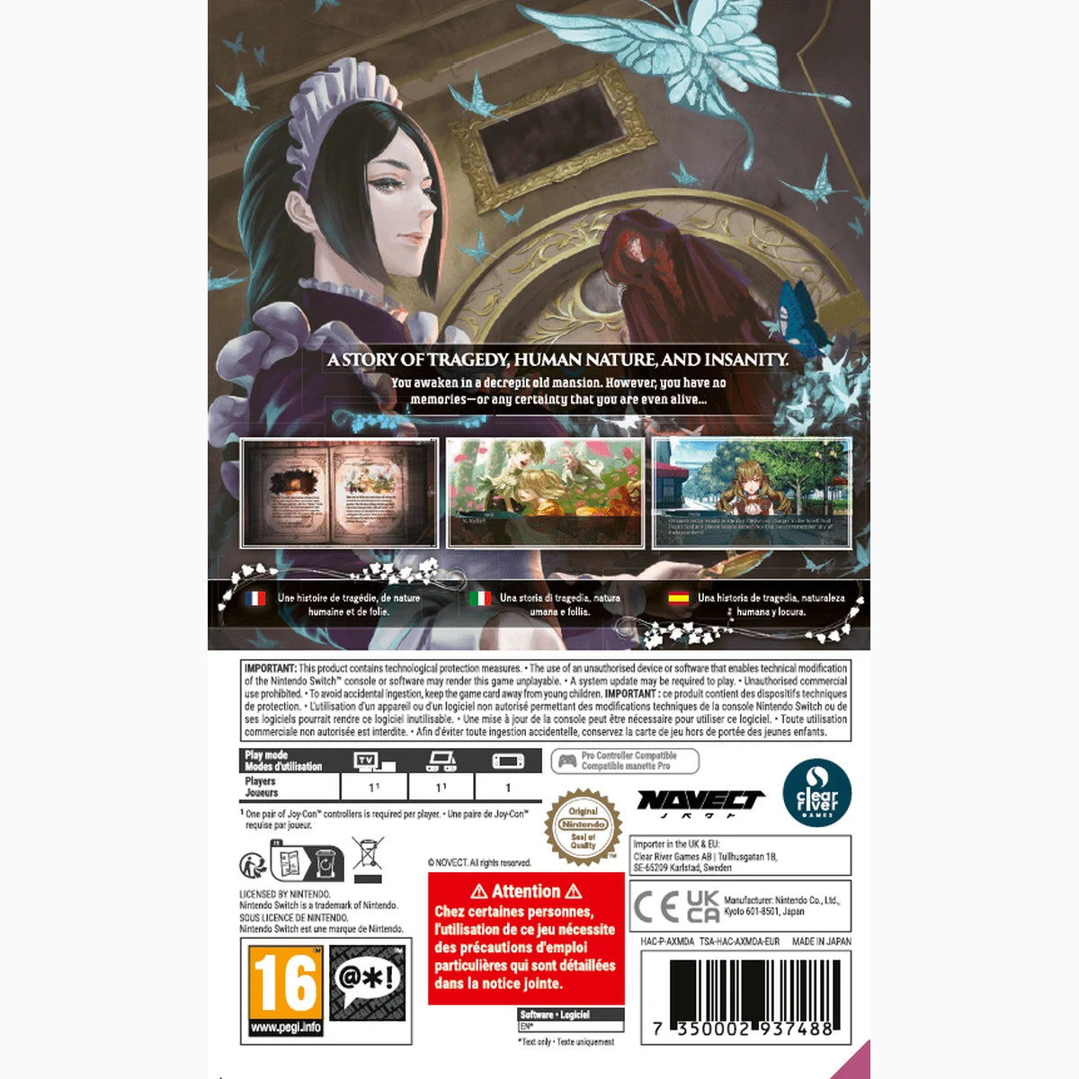 The House in Fata Morgana: Dreams of the Revenants Edition Switch + Bonus