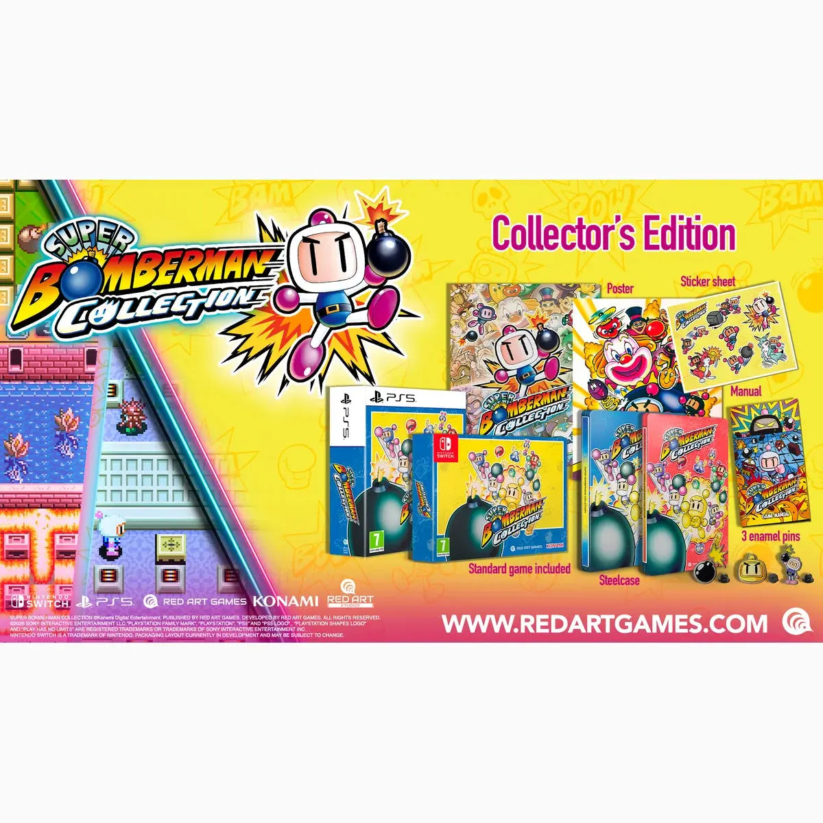 Super Bomberman Collection Collector's Edition PS5