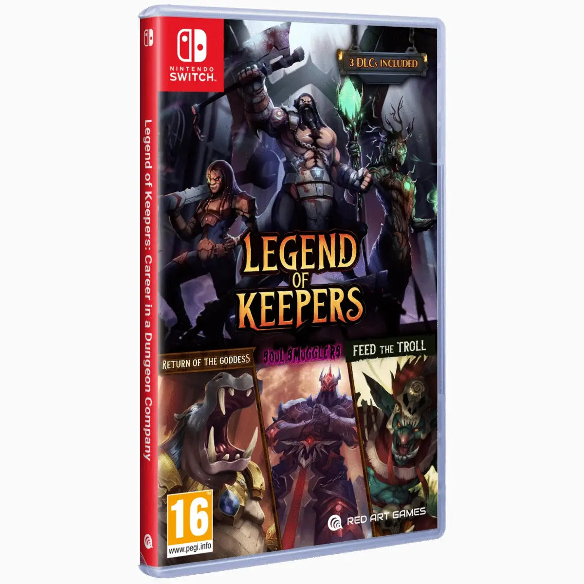 Legend Of Keepers + 3 DLC Inclus Nintendo Switch